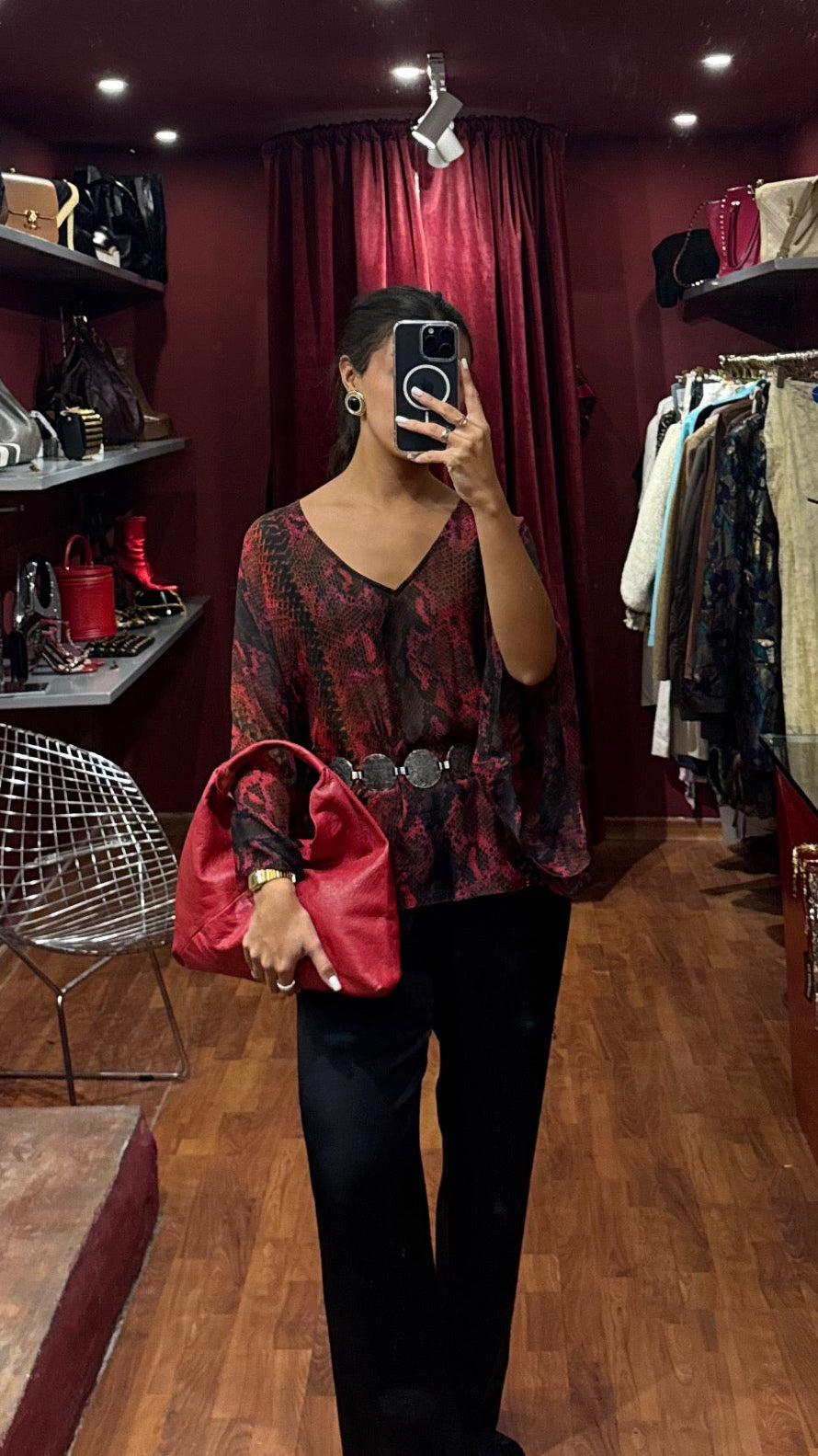 ROBERTO CAVALLI SNAKE TOP