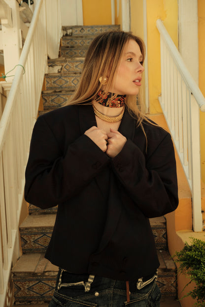 OVERSIZED TUXEDO BLAZER