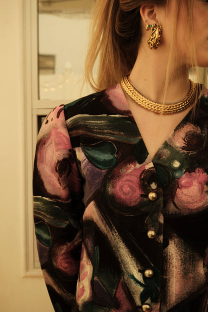 FLORAL PRINT JACKET