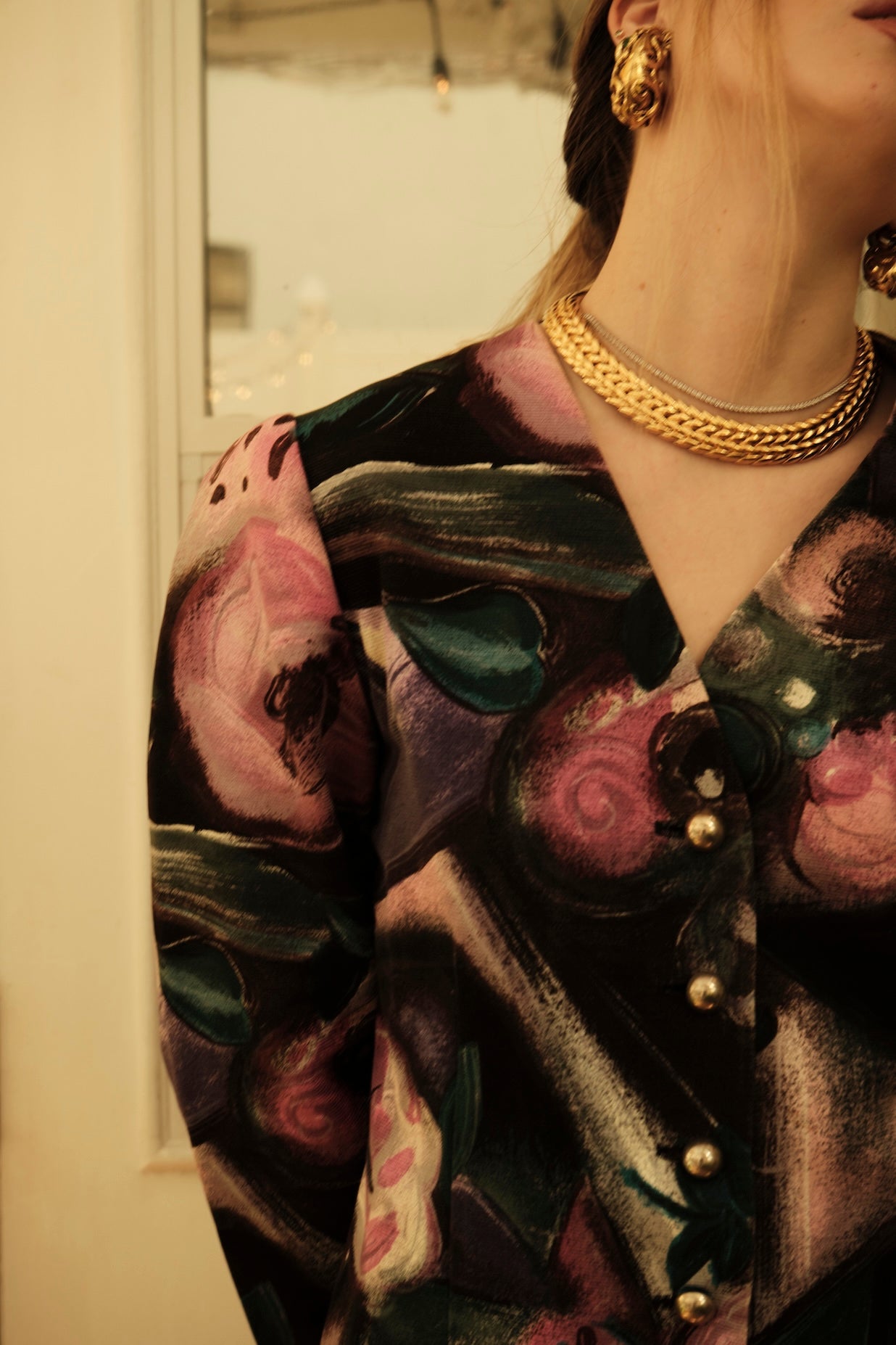 FLORAL PRINT JACKET
