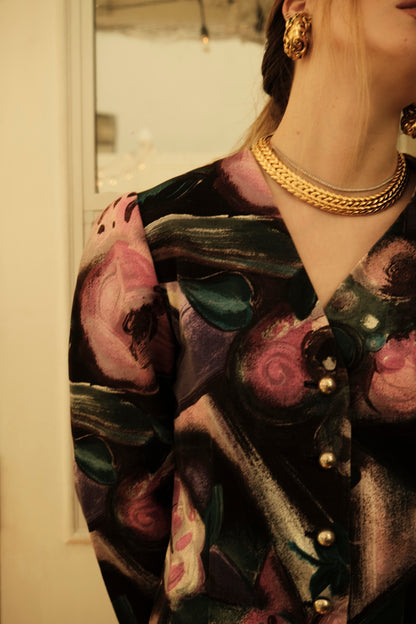 FLORAL PRINT JACKET