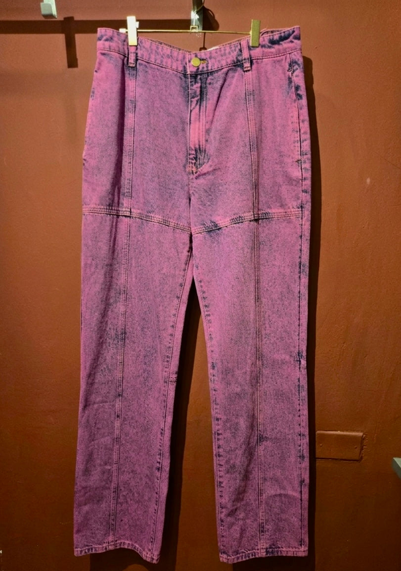 DESIGUAL BLEACHED OVERSIZED DENIM