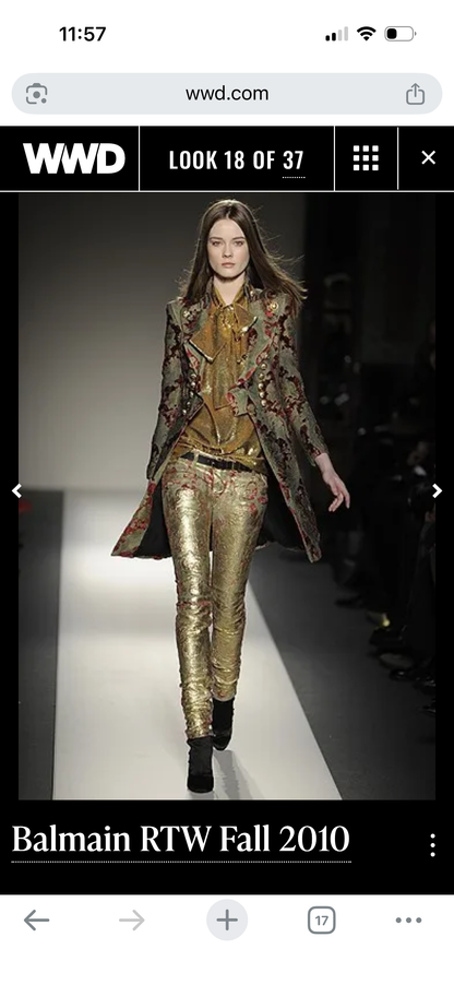 RUNWAY BALMAIN JACKET