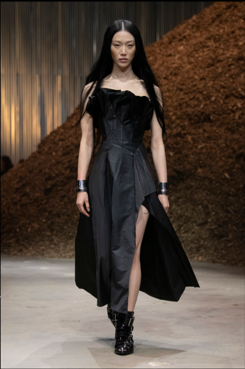 RUNWAY ALEXANDER MCQUEEN CORSET TOP