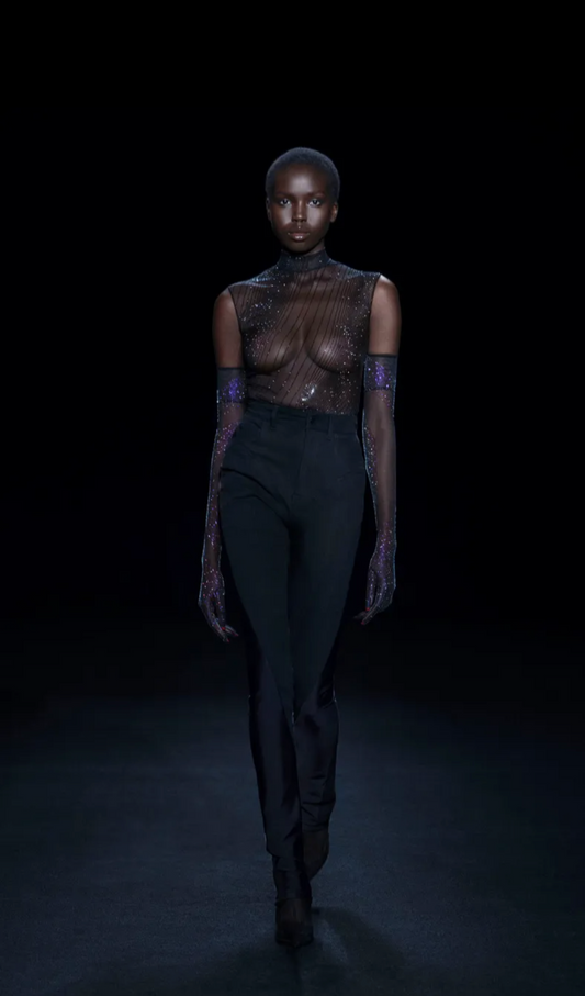 MUGLER SPRING 2021 DENIM PANT
