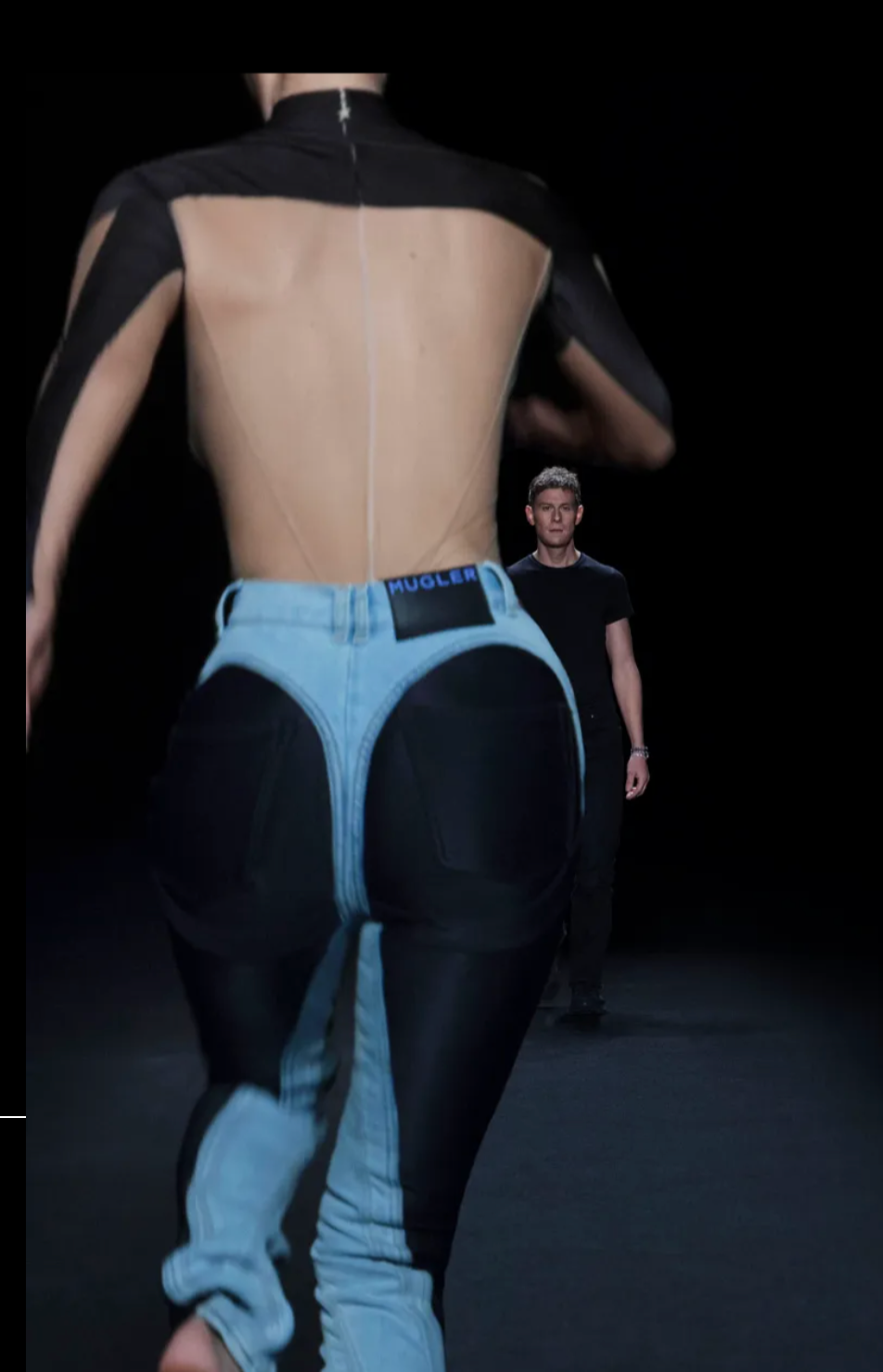 MUGLER  SPRING 2021 DENIM PANT