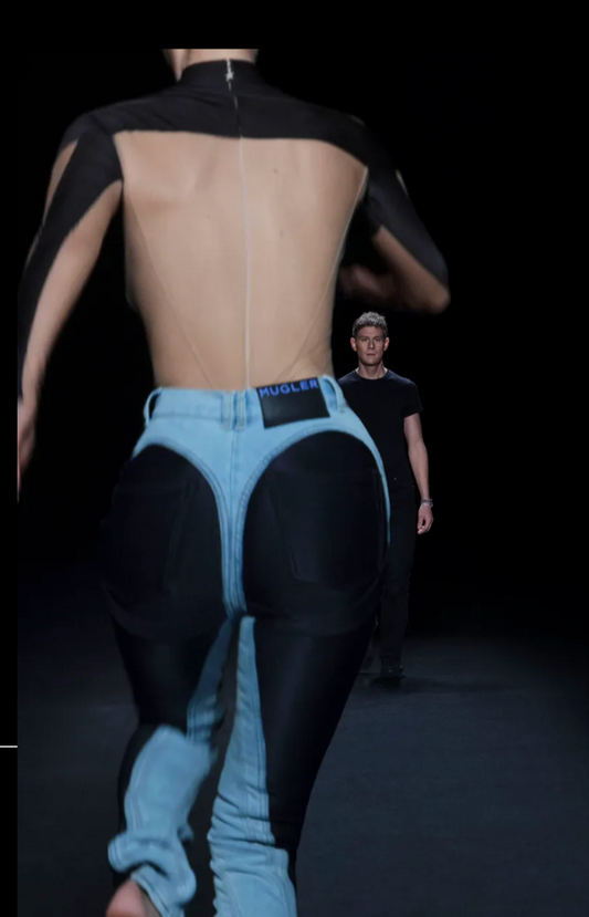 MUGLER  SPRING 2021 DENIM PANT