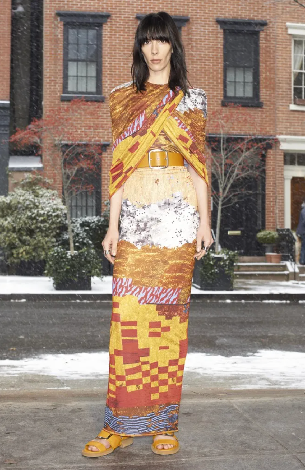 GIVENCHY PREFALL 2014 MOSAIC DRESS