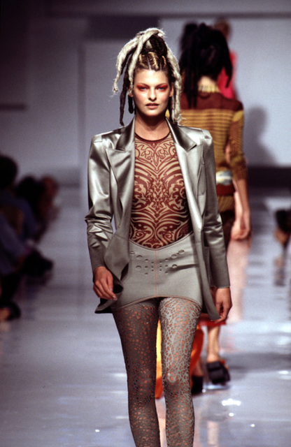 JEAN PAUL GAULTIER SPRING 1996 TRIBAL  DRESS