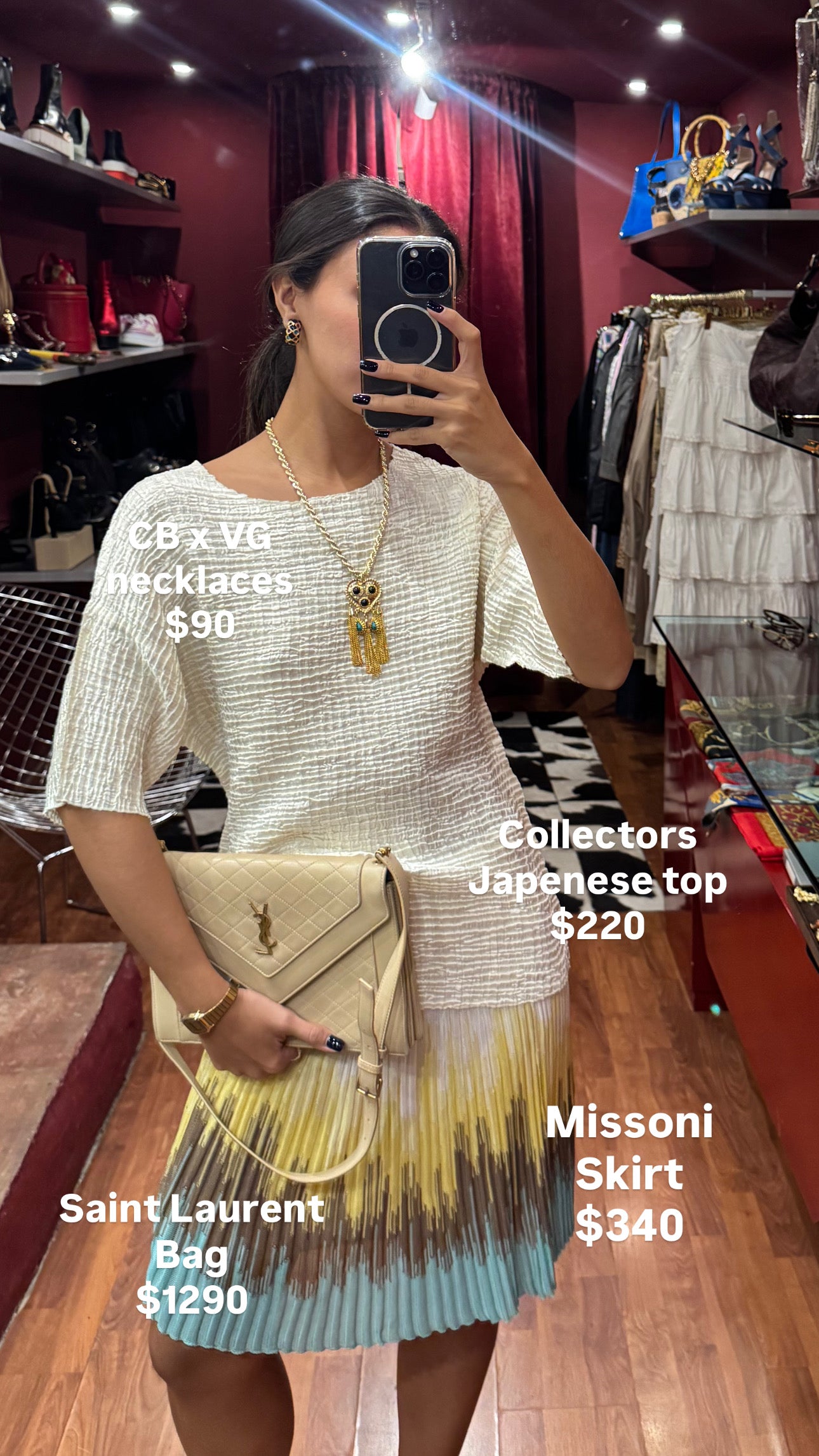 MISSONI SHORT SKIRT WITH VERTICAL PRINT