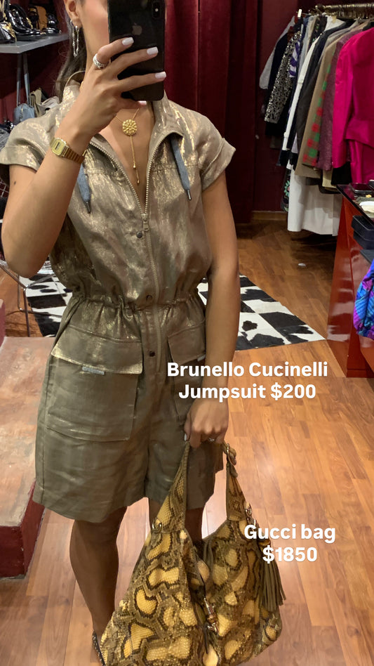 BRUNELLO CUCCINELLI JUMPSUIT