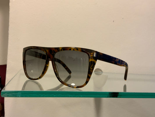 SAINT LAURENT OVERSIZED MASK SUNGLASSES
