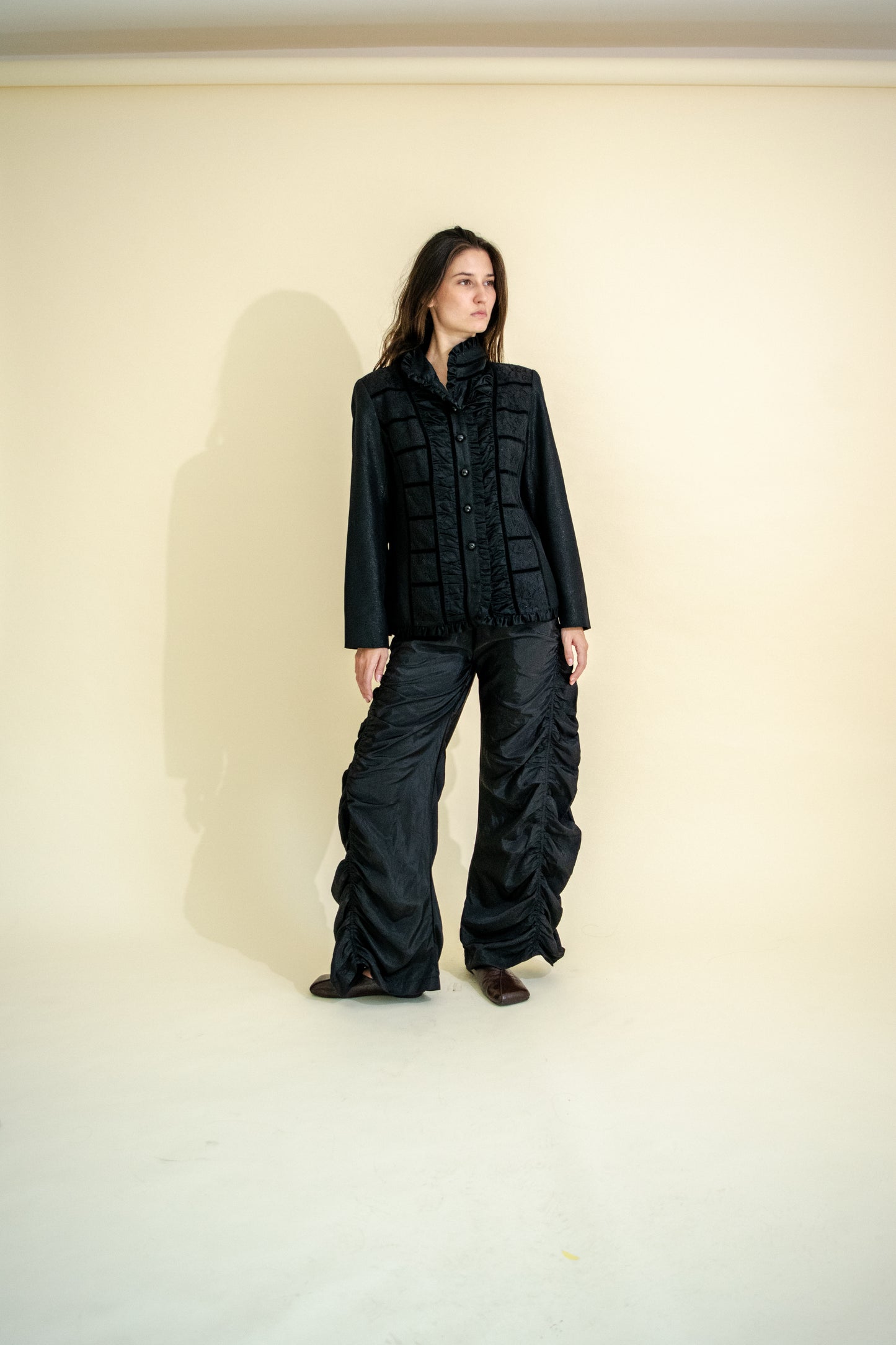 RUFFLED JACKET