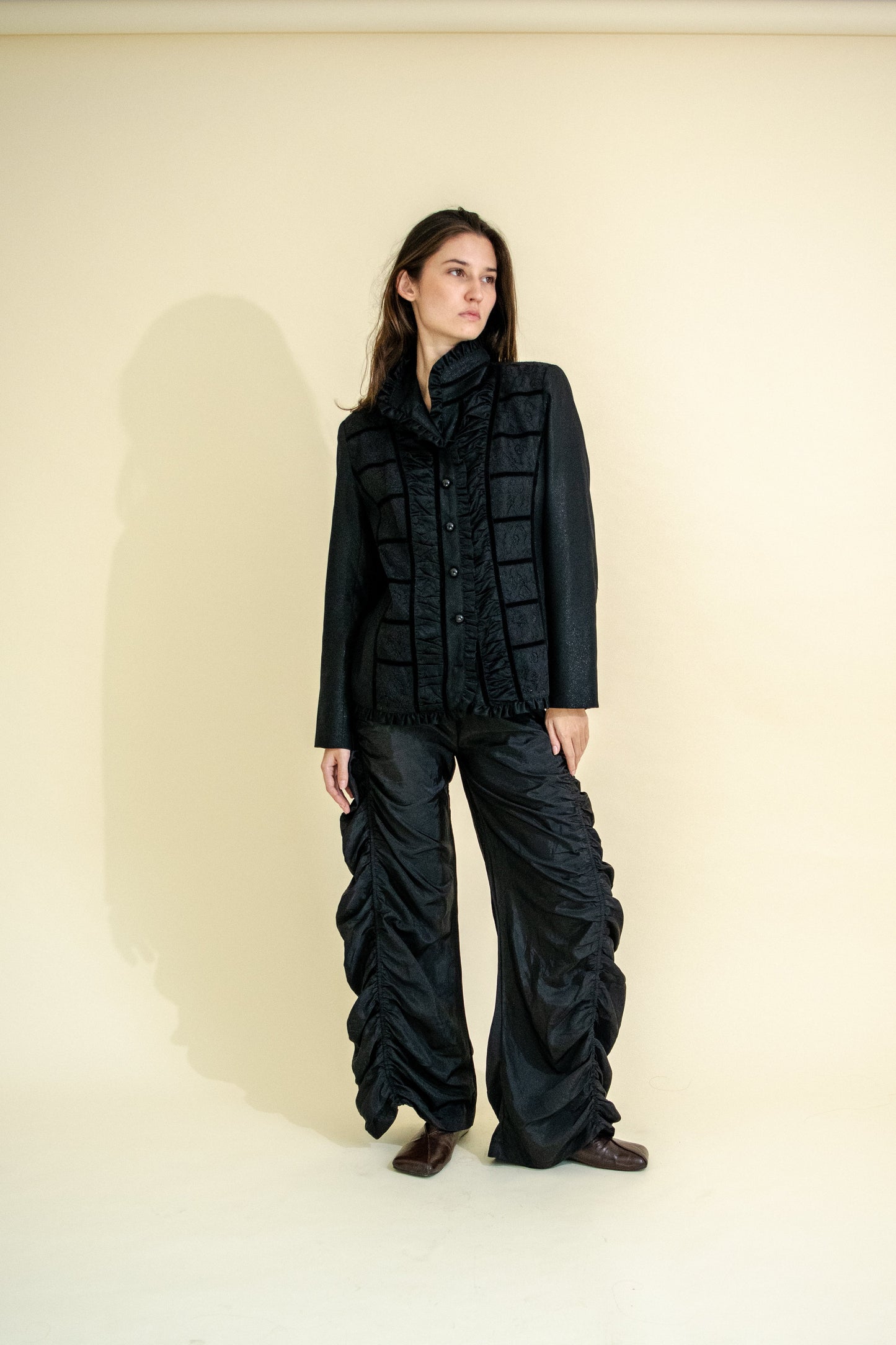 RUFFLED JACKET
