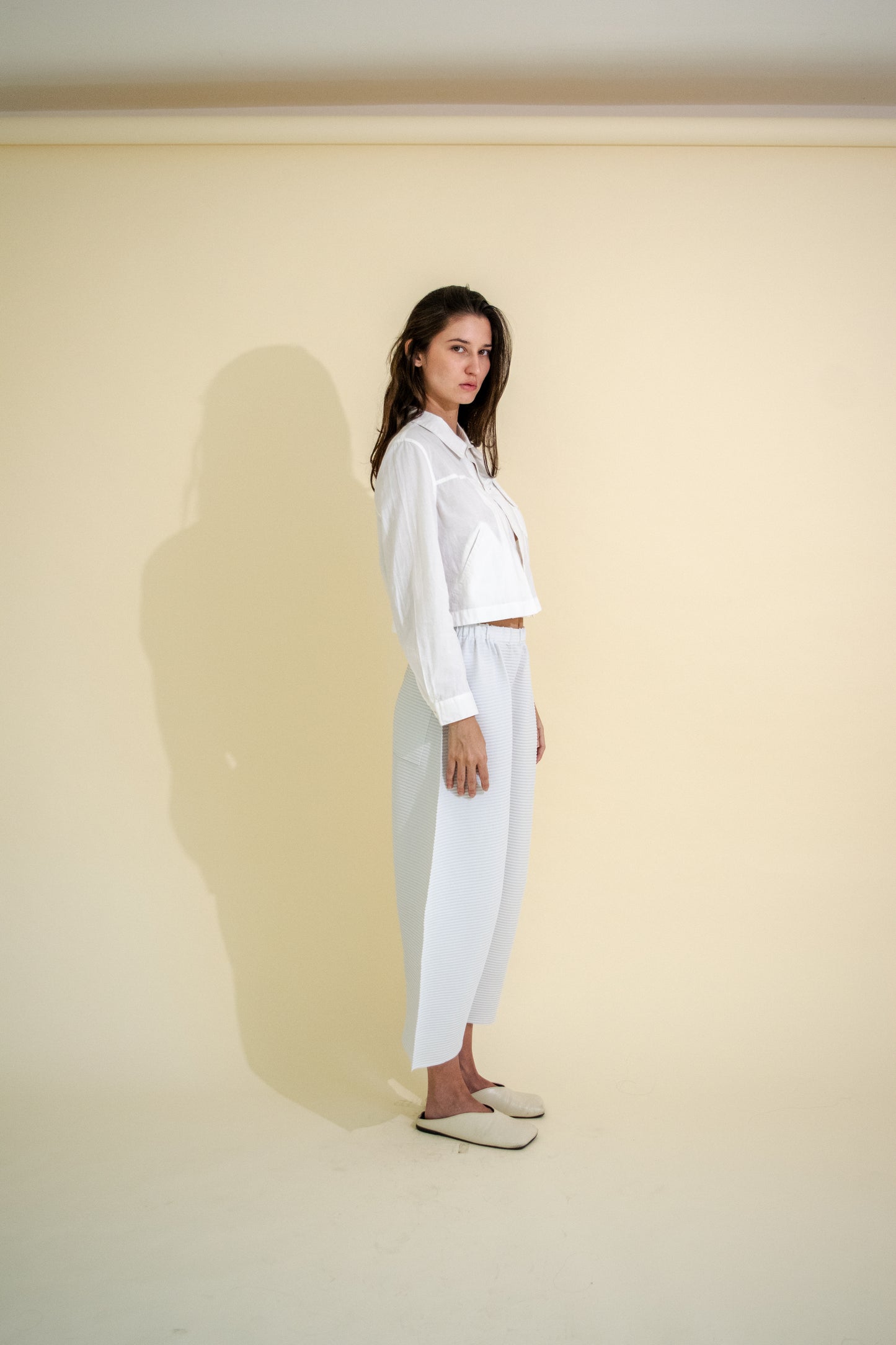 ISSEY MIYAKE ME BALLOON ROUND PLEATED PANT
