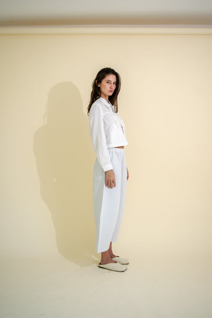 ISSEY MIYAKE ME BALLOON ROUND PLEATED PANT