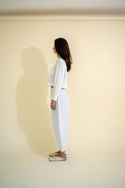 ISSEY MIYAKE ME BALLOON ROUND PLEATED PANT