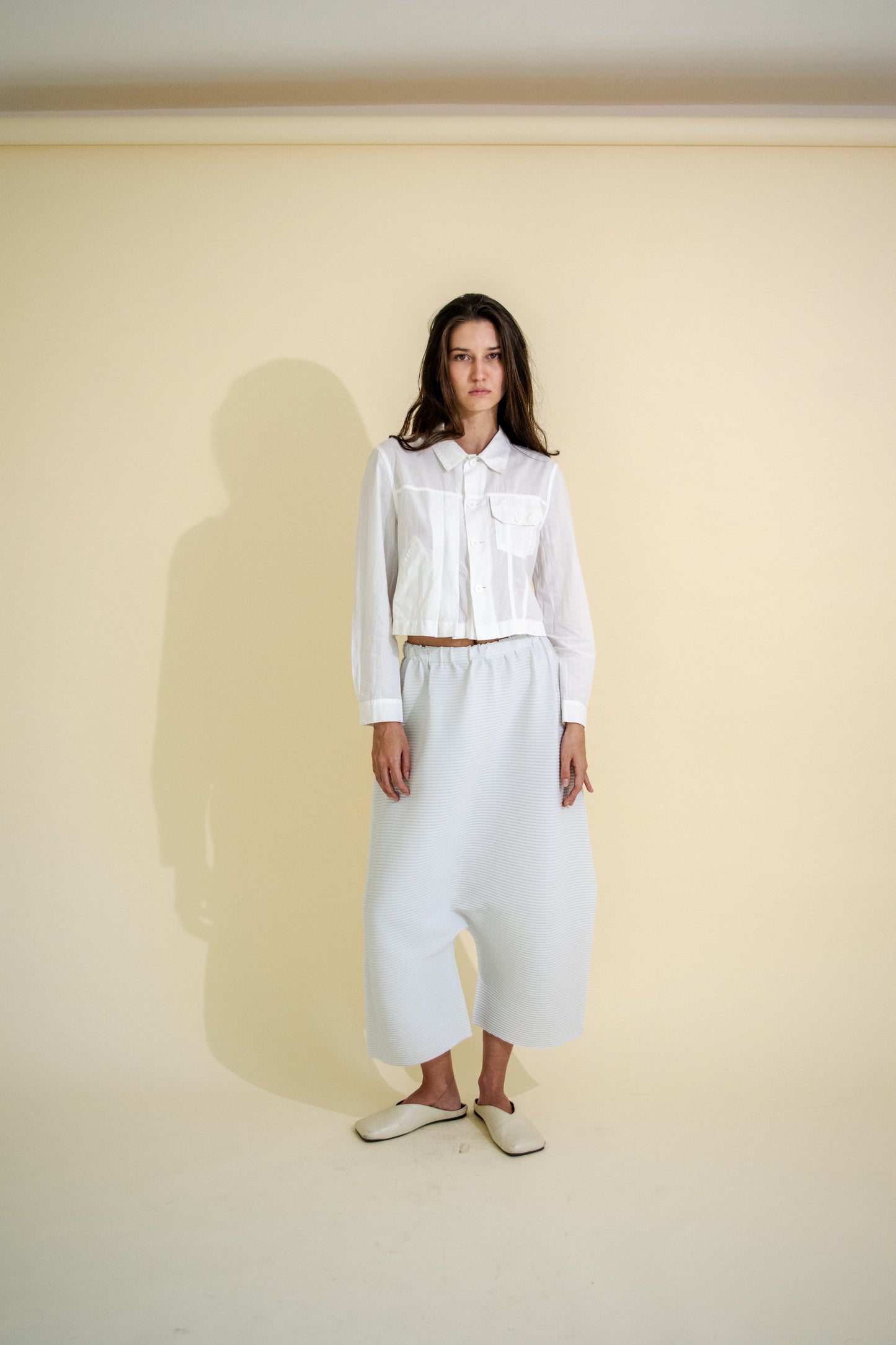 ISSEY MIYAKE ME BALLOON ROUND PLEATED PANT