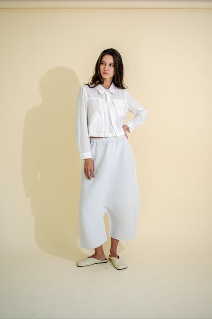 ISSEY MIYAKE ME BALLOON ROUND PLEATED PANT