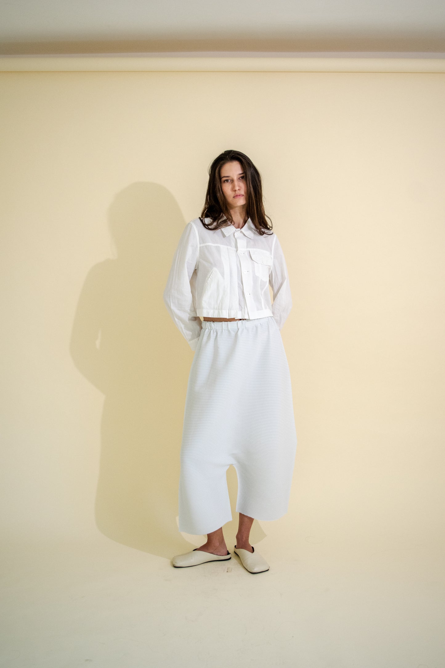 ISSEY MIYAKE ME BALLOON ROUND PLEATED PANT