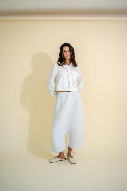 ISSEY MIYAKE ME BALLOON ROUND PLEATED PANT