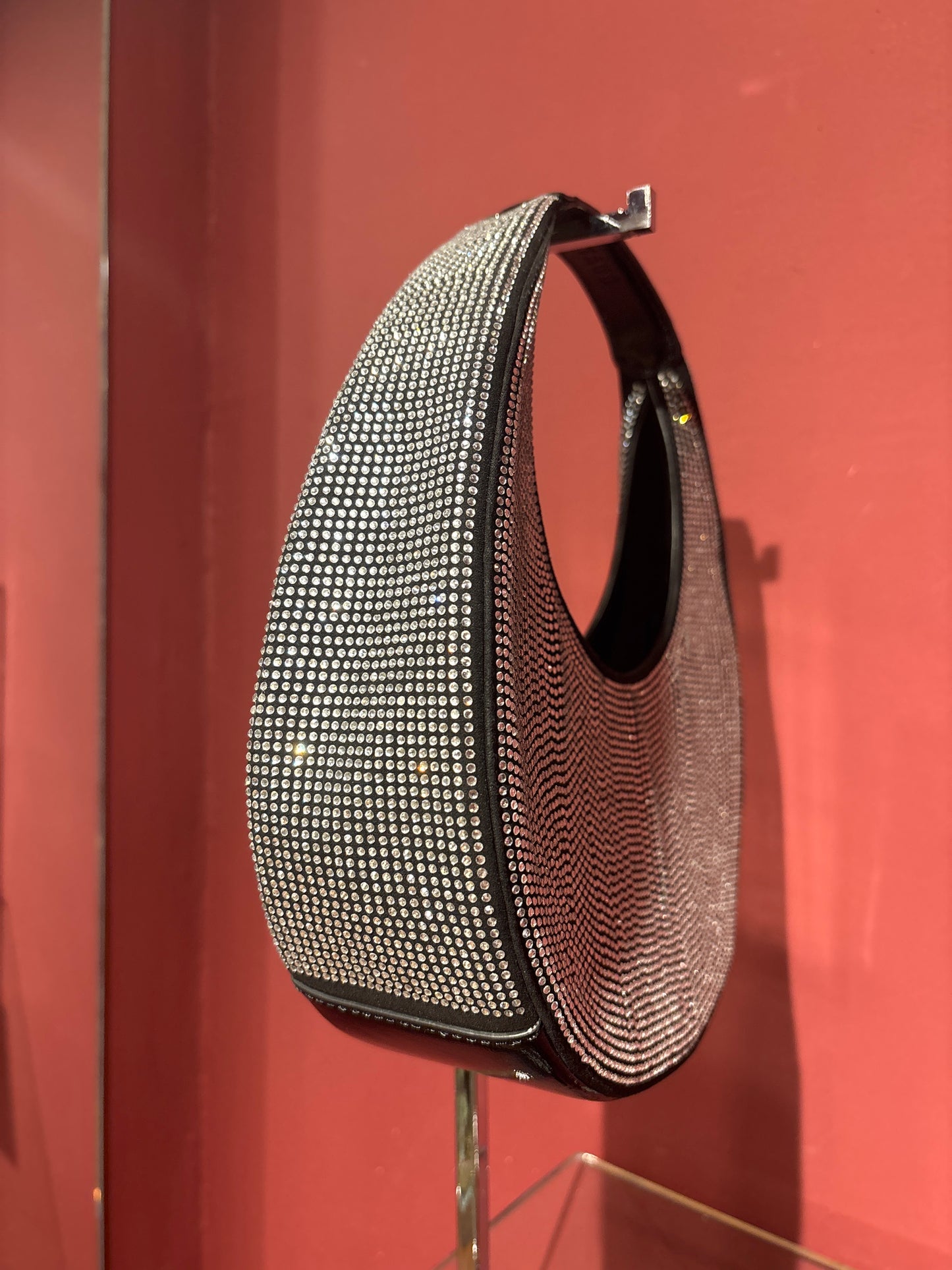 STAUD MOON CRYSTAL BAG