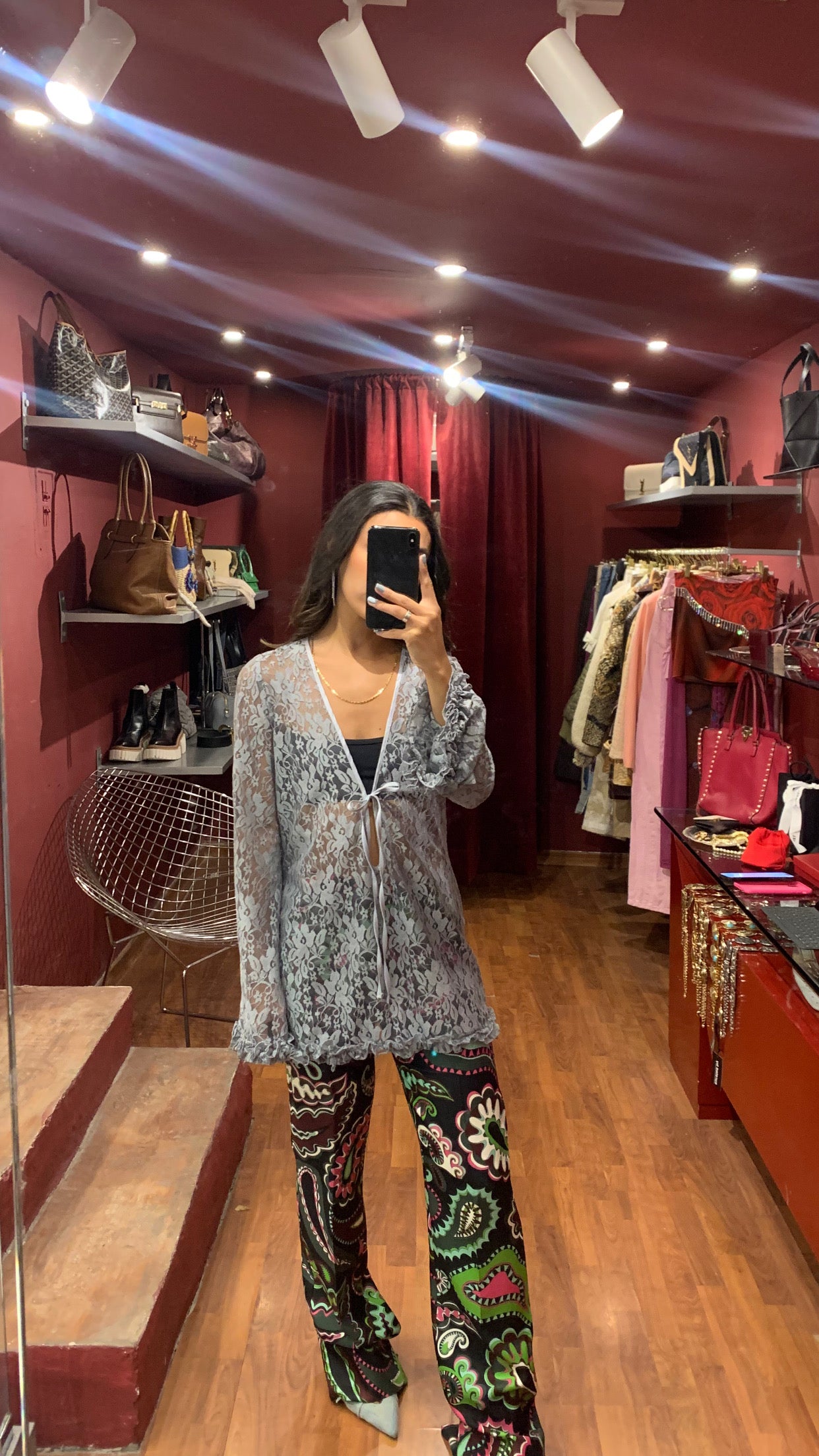 CURATED BY DESIGN - LACE TOP/MINI DRESS
