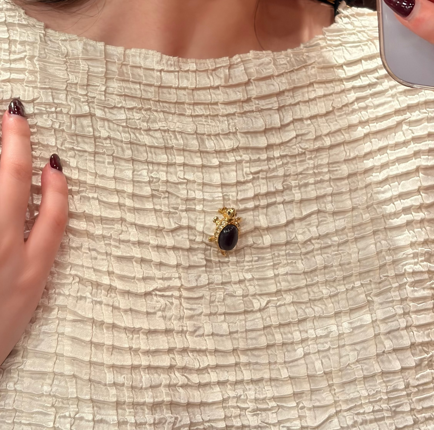 TURTLE BROOCH