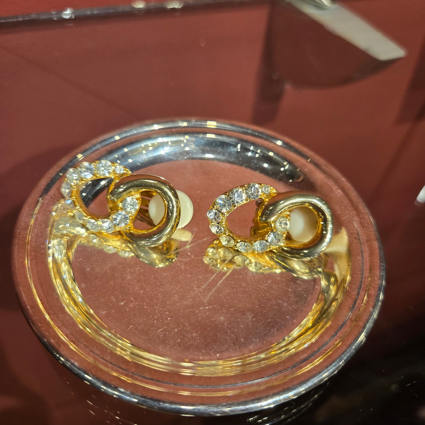 DOUBLE LINK EARRINGS