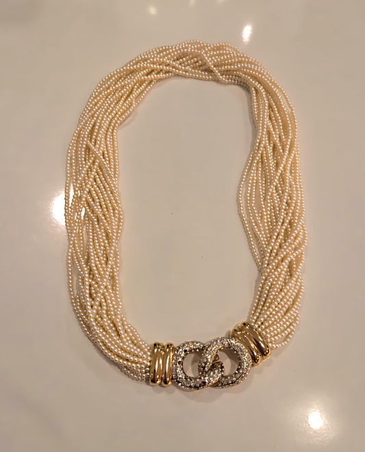 MULTI MINI PEARL NECKLACE