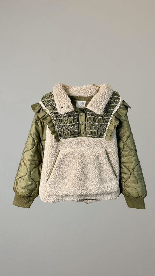 SEA NEW YORK x GUCCI VAULT FUR VESTE