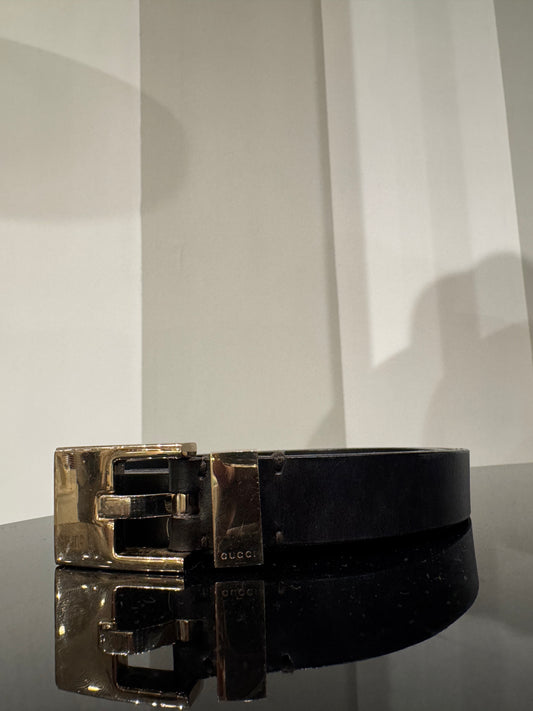 GUCCI CLASSIC LEATHER BELT