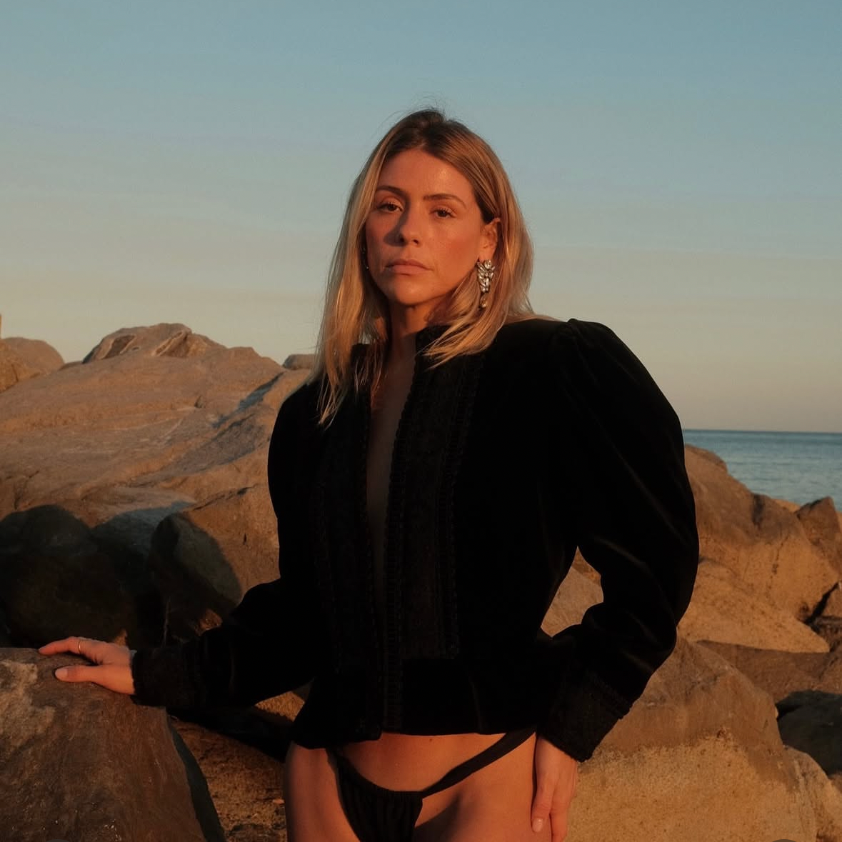 VELVET VINTAGE JACKET