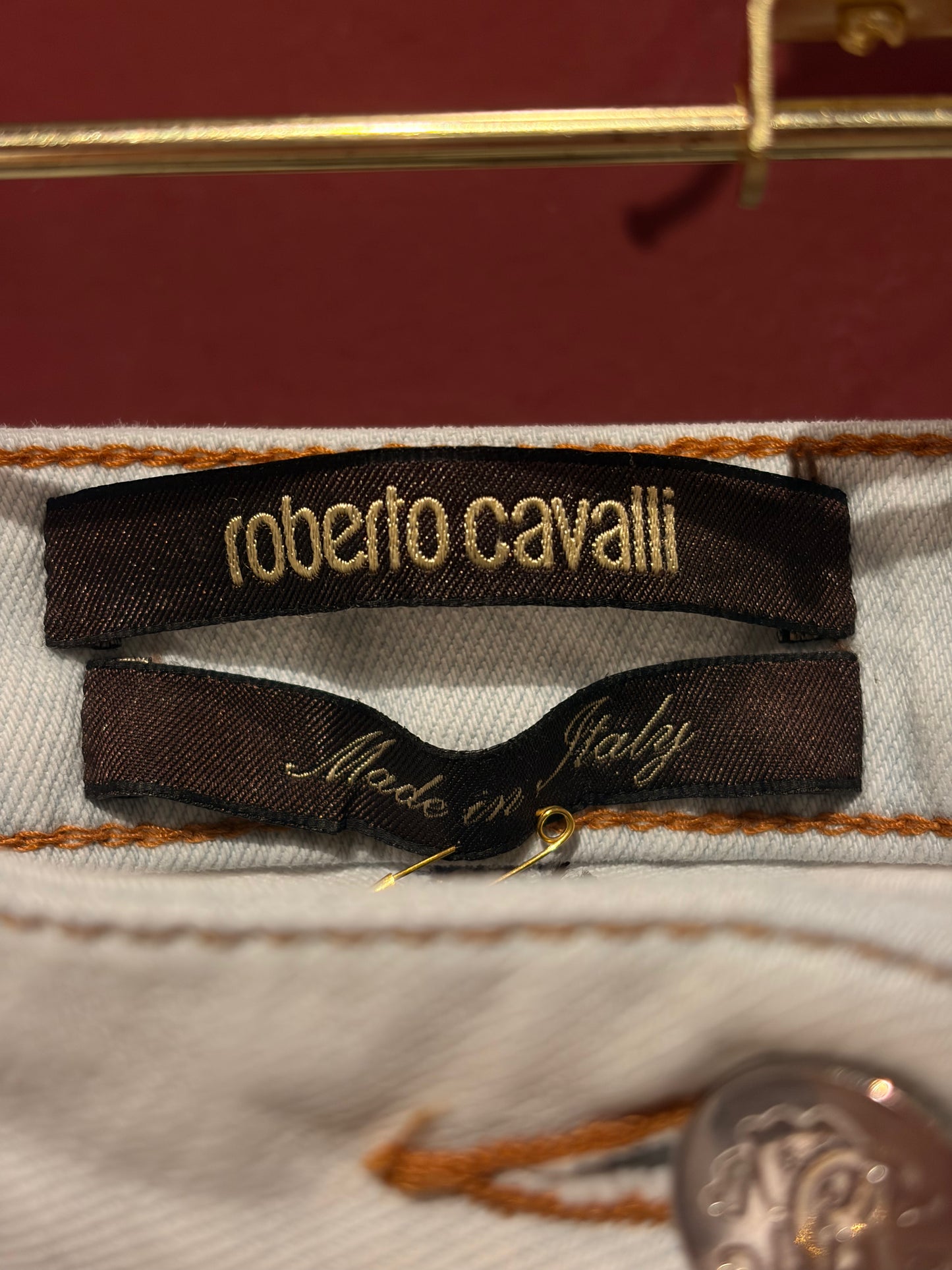 ROBERTO CAVALLI LIGHT BLUE DENIM