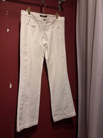 ROBERTO CAVALLI DENIM PANT WITH SIDE BAND