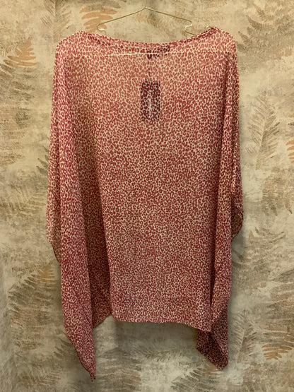 YVES SAINT LAURENT SILK CAPE