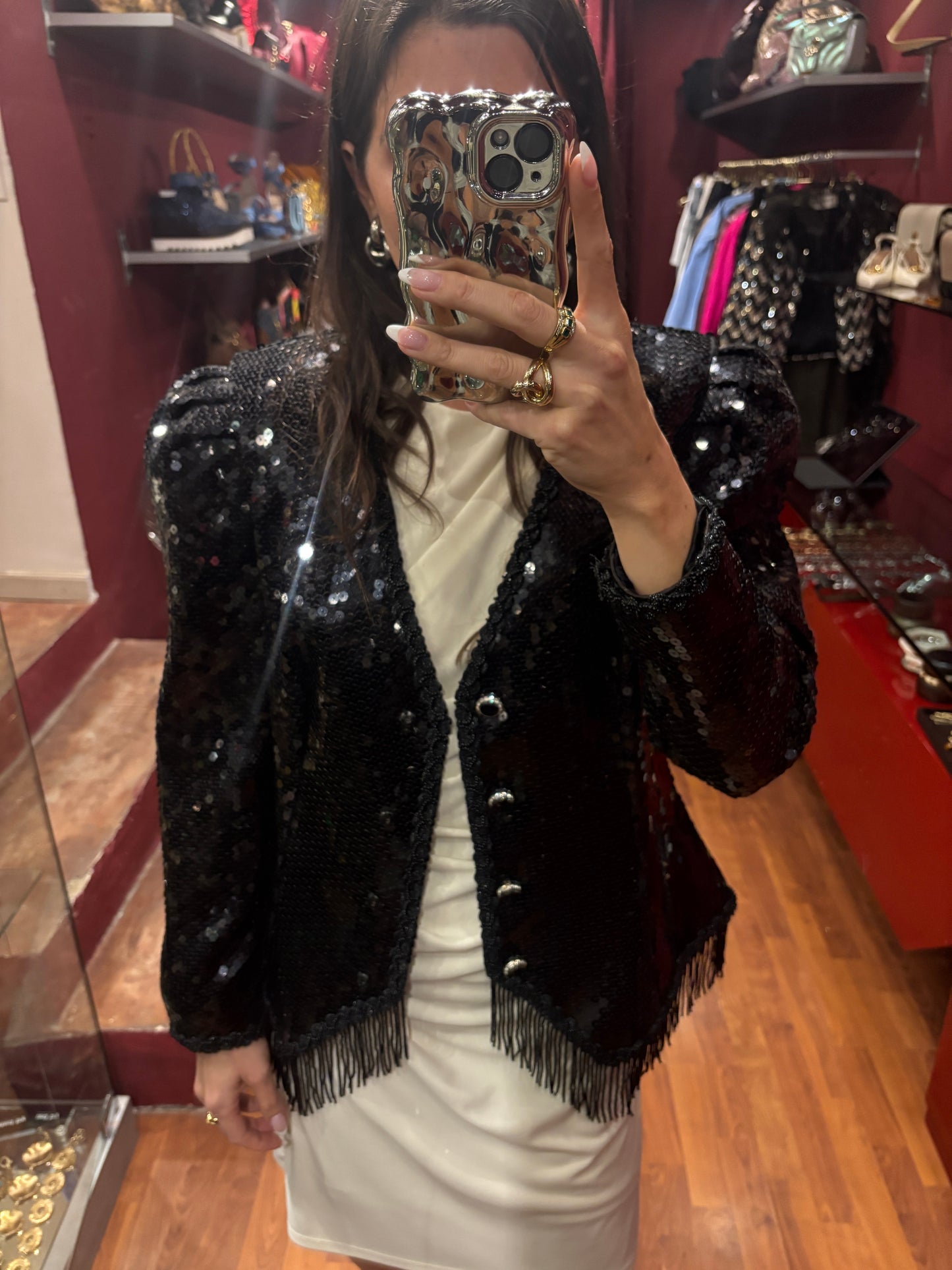 VINTAGE 80S SEQUINS SET