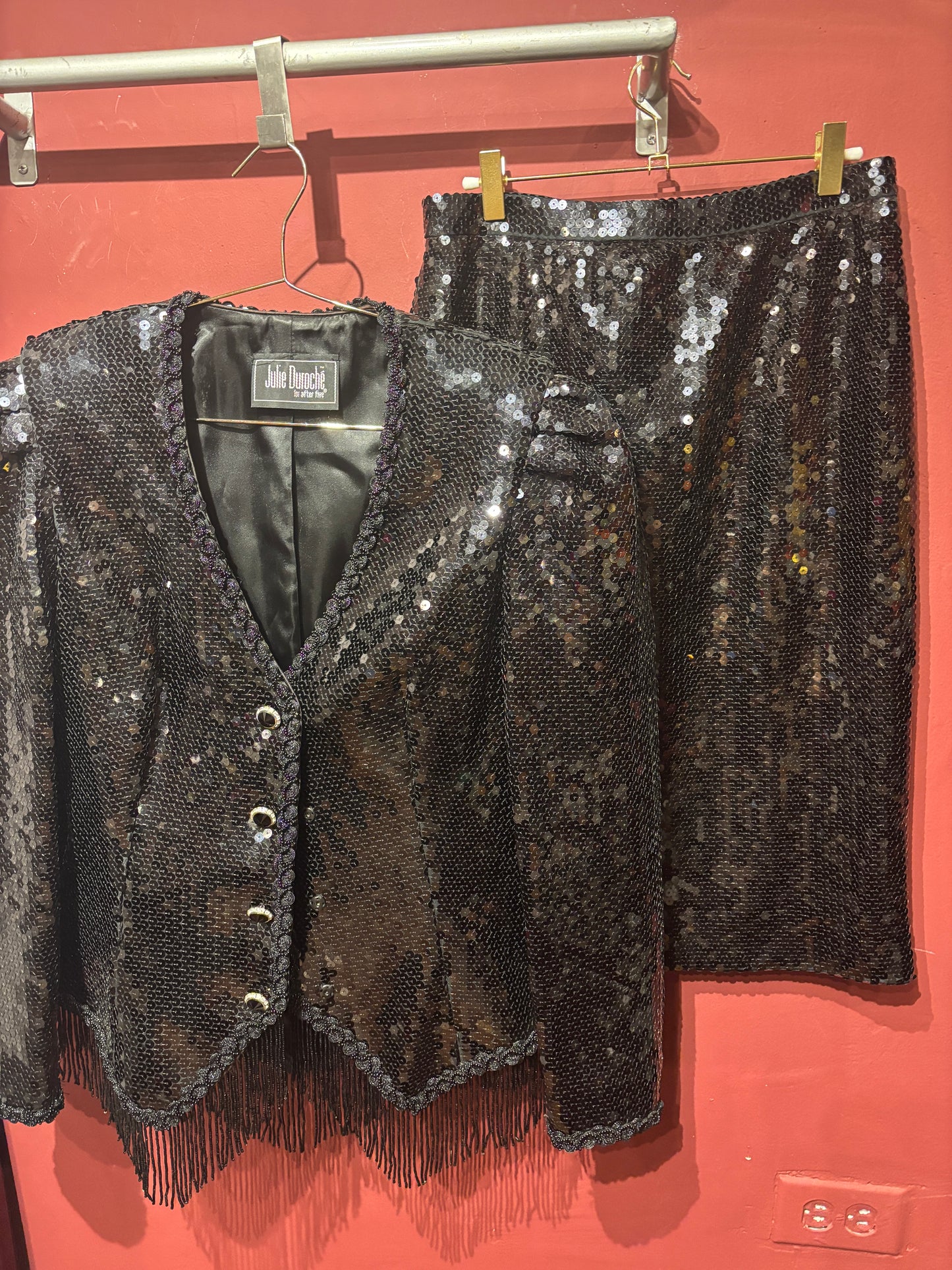 VINTAGE 80S SEQUINS SET