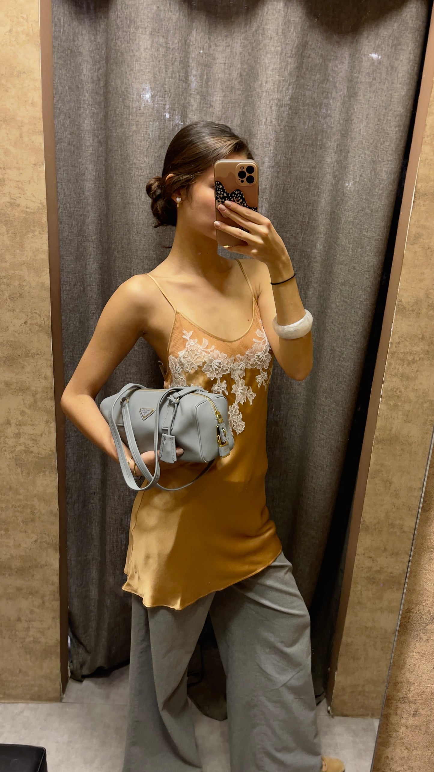 MARJOLAINE SILK & LACE NUISETTE