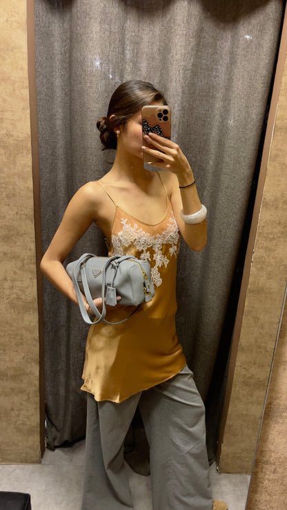 MARJOLAINE SILK & LACE NUISETTE