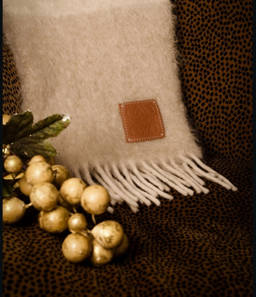 LOEWE WOOL SCARF