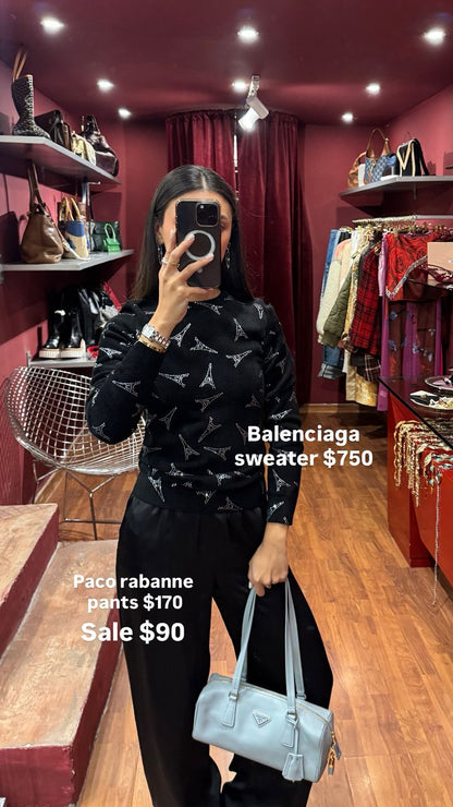RUNWAY BALENCIAGA EIFFEL TOWER SWEATER