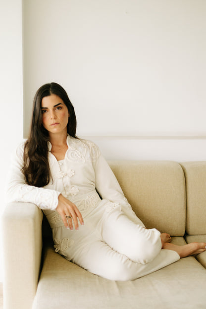 KORII JOKO EMBROIDERED JUMPSUIT