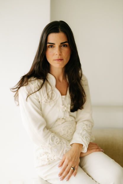 KORII JOKO EMBROIDERED JUMPSUIT