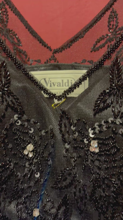 BUSTIER-LIKE EMBROIDERED TOP