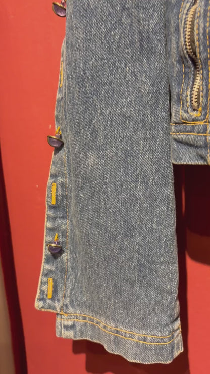 DENIM CROPPED 80S JACKET