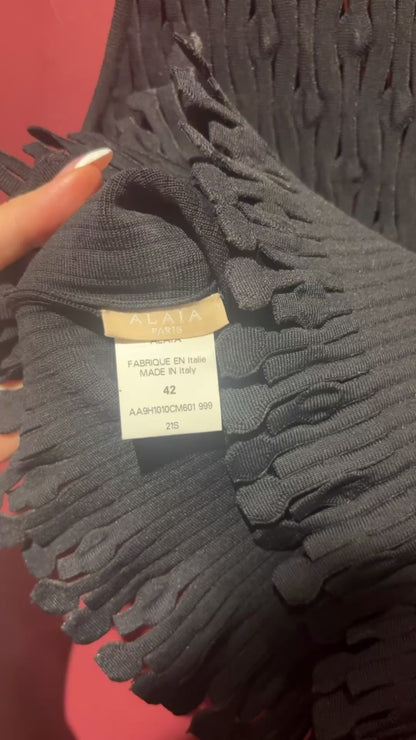 ALAIA FITTED TOP