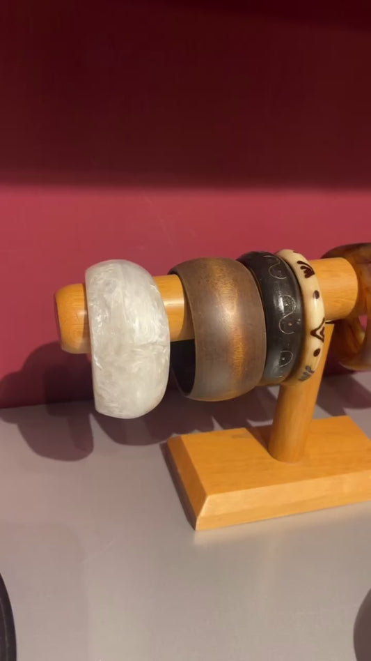 TORTOISE RESINE CUFF