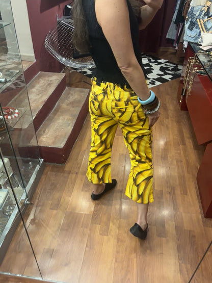 DOLCE AND GABBANA BANANNA PRINT DENIM - RUNWAY